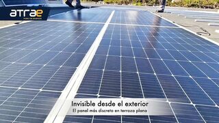 ATRAE Panel Solar Ligero y Flexible. Residencia Lujo Costa Blanca.