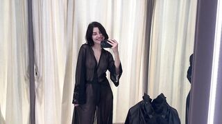 [4K] Exploring Transparent Clothes Try On Haul with Anna | Summer See-through 2024 | No Bra