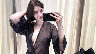 [4K] Exploring Transparent Clothes Try On Haul with Anna | Summer See-through 2024 | No Bra