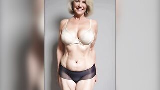4K❤️‍????Mature Women Over 50 In Bikinis And Swimsuits❣️Natural Older Women Bikini Lookbook