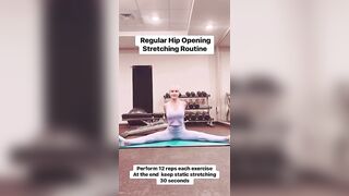 Regular Hip Joints Opening Stretching Routine To Increase Hip Flexibility And Mobility