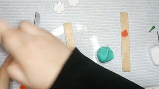 Clay earrings using cutter with flowers | clay earrings tutorial | flexible clay earrings tutorial