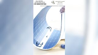 Waree Flexible solar Panel ! #solarenergysolutions #renewableenergy #governmentsubsidies