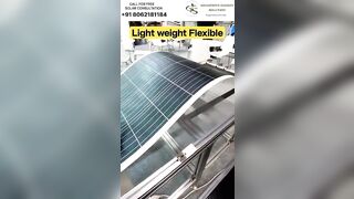 Waree Flexible solar Panel ! #solarenergysolutions #renewableenergy #governmentsubsidies