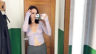 4K See Through Try On Haul Transparent Clothes1080P HD