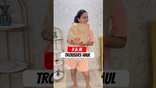 H&M trouser haul | H&M trouser try on haul #linentrousers #outfitideas #ytshorts #viral #h&mhaul