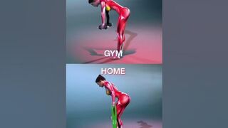 women stretching exercise at home ????#workout #yoga #streching #workoutathome #yogapractice #gym