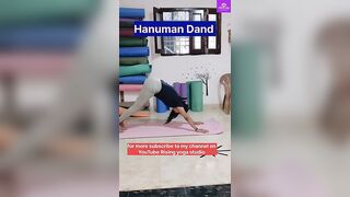 Hanuman Dand.......#risingyogastudio #yogawithbeenbhati #subscribe #viralvideos #yoga #fitness