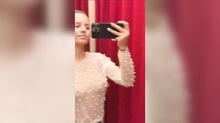 4K See Through Try On Haul with MIRROR VIEW 2024