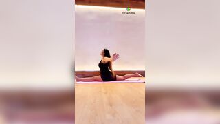 Split - Sitting yoga pose #yogaurmi