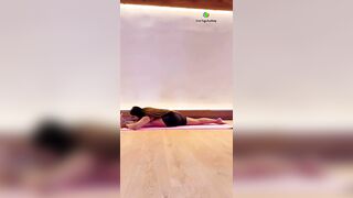 Split - Sitting yoga pose #yogaurmi