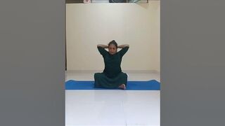 @शुगर वाढली की खांदा दुखतो @कळयेते मानदुखी गायब 10मिनटात Yoga mind body #motivation #gaspain #dance
