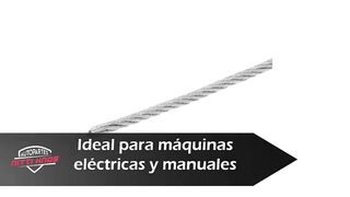 Cable metálico flexible