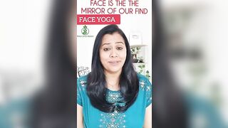 Face Yoga - Our face is the mirror of our mind #shorts #ytshorts