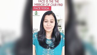 Face Yoga - Our face is the mirror of our mind #shorts #ytshorts