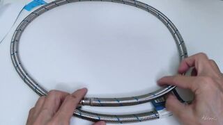 SHOWY STAINLESS STEEL FLEXIBLE CONNECTING TUBE - Unboxing & Installation
