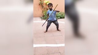 180 ???????????? udhith's leg flexible # silambam practice #????????????????????????????