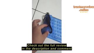 Review Two236 ????????Flexible 85key Computer Keyboard Silicone Mute Soft Keyboard USB Wired Portable M