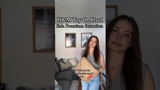 H&M Try On Haul Sale Premium Selection #hmhaul #hmfashion #hmtryonhaul #fashionhaul #pullover