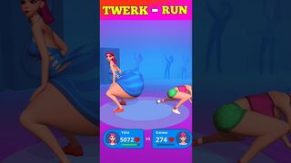 Twerk runner girl best gameplay video #shorts #youtubeshorts #viral #trending #gaming #funny #video