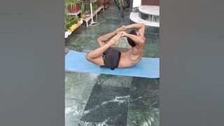 Self practice for flexible of spine #yoga