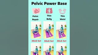 Pelvic Power Base #reducebellyfat #bellyfatloss #yoga #shorts