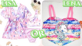 Lisa Or Lena|unicorn bikinis|#unicorn|Unicorn edition#lisa