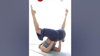 Exercise - hip mobility, backbend and balanceI #yoga #yogagirl #yogapractice