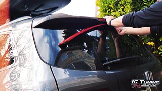 How to install universal flexible car trunk LED strip