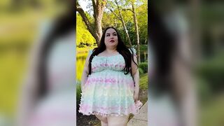 SSBBW Beautiful attractive curvy model #ssbbw #lingerie #tryon #asmr #tryonhoul