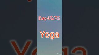 Day-65/75 of Yoga #song #hanumanji #75dayschallenge #yoga