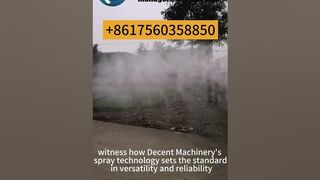 Are mist cannons portable for flexible dust suppression? #dustsuppression #fogcannon