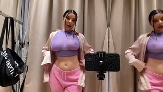 Try on Haul 2024 See Through Fabric & No Bra