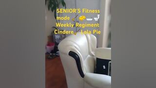 Cindere-???? Lola Pie ????My Way of life as Seniors Stretching muscle in a safe way ????