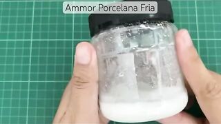 Como hacer crema falsa en porcelana fria - pasta flexible Chantilly merengue falso