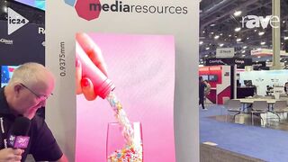 InfoComm 2024: Media Resources Showcases TruView Flex, a Flexible Flip-Chip GOB .9mm dvLED Display