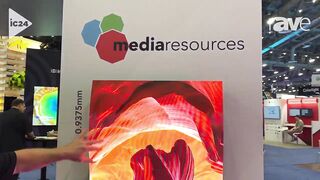 InfoComm 2024: Media Resources Showcases TruView Flex, a Flexible Flip-Chip GOB .9mm dvLED Display