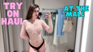 The Most Transparent Top! See-Through Try on Haul with Laurel Jeune