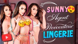 Nude Sunny Agent Provocateur Lingerie Try On!