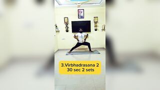 Best 5 steps reach ardha chandrasana #yoga #gnaniyoga #fitness #half Moon pose #yogaexercise