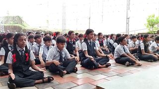 INTERNATIONAL DAY OF YOGA || CHRIST CMI PUBLIC SCHOOL KANHANGAD
