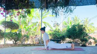 Morning Yoga Stretching Split At Home Workout - contortion flexibility | Stretching Legs Splits