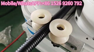 high speed plastic PP PE PVC flexible corrugated pipe electric hose machine