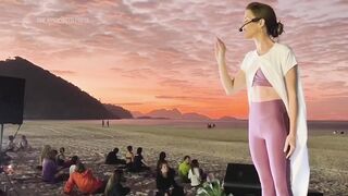 Rio de Janeiro celebrates International Yoga Day with massive sunrise class in Copacabana