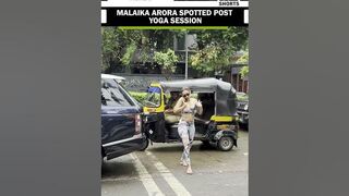 Malaika Arora spotted post Yoga session, sets fitness trends with her look