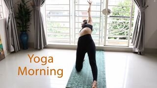 Morning Yoga Daily Routine \ lower body stretching