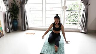 Morning Yoga Daily Routine \ lower body stretching