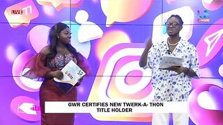 GWR certifies Babajide IsraelAs New Twerk-A-Thon Title Holder