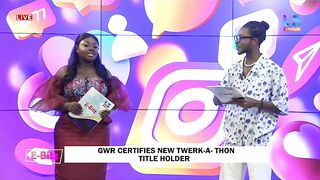 GWR certifies Babajide IsraelAs New Twerk-A-Thon Title Holder