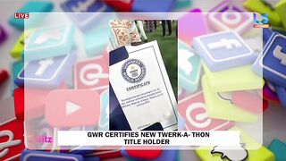 GWR certifies Babajide IsraelAs New Twerk-A-Thon Title Holder